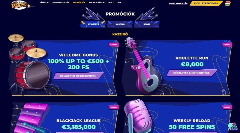 Entdecken Sie den Online-Rausch auf Mr Pacho Casino in der Schweiz